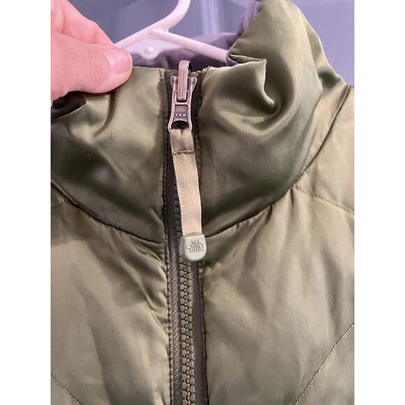 The North Face Aconcagua Puffer Jacket Women's Medium Olive 550 Down Fill - Picture 4 of 10